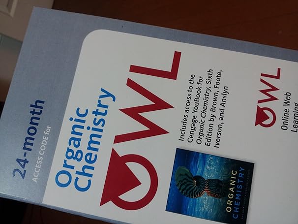 study guide with student solutions manual for brown/foote/iverson/anslyns organic chemistry 6th 6th edition