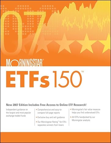 morningstar etf 150 2007 revised edition morningstar inc. ,dan culloton 0471786667, 978-0471786665