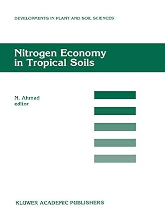 nitrogen economy in tropical soils proceedings of the international symposium on nitrogen economy in tropical