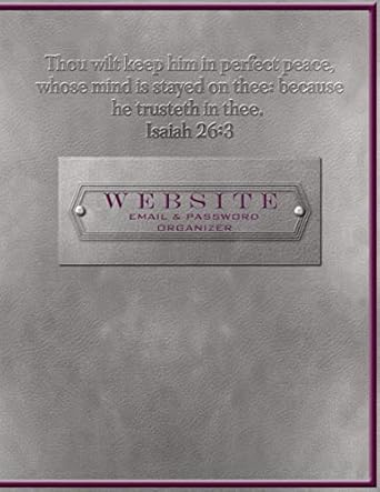 website email and password organizer 1st edition mrs jestina bowles 979-8682807697