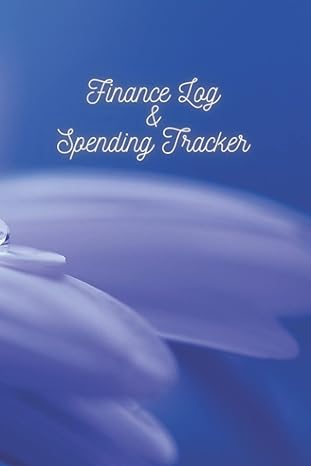 finance log and spending tracker easy to use undated 12 month book for keeping track of finances and spending