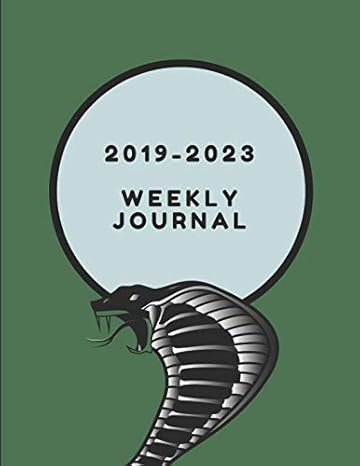 2019 2023 weekly journal cobra themed five year diary 1st edition worklives workvibes 1731316941,