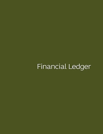 financial ledger jou edition inc blackhat publishing 1530338115, 978-1530338115