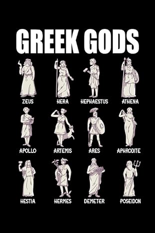 greek gods ancient greek mythology journal gods and goddesses composition notebook for mythology lovers 1st
