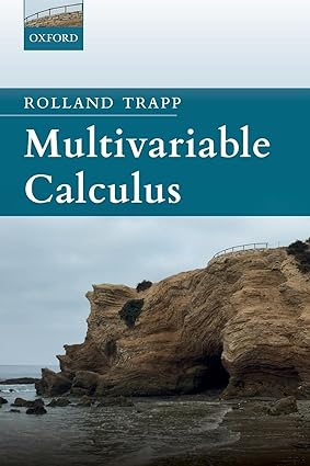 multivariable calculus 1st edition rolland trapp