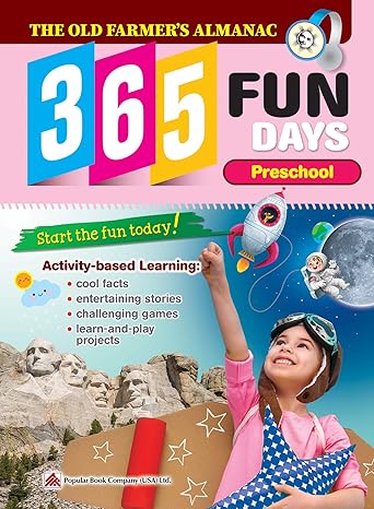 the old farmer s almanac 365 fun days preschool activity workbook for preschool grade students daily activity