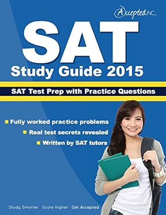 sat study guide 2015 sat prep and practice questions 1st edition sat study guide 2015 team 1941743196,