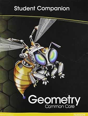 high school math common core geometry student companion book grade 9/10 1st edition savvas learning co