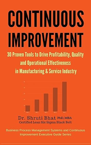 continuous improvement 30 proven tools to drive profitability quality and operational effectiveness in