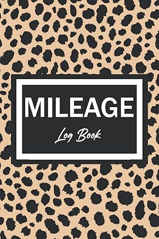 mileage log book vehicle mileage journal for business or personal taxes auto mileage tracker for taxes tax