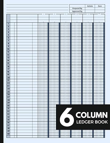 6 column ledger book 1st edition lf columnar pads b0chgfzjw9