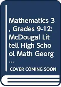 mcdougal littell high school math georgia eedition dvd rom mathematics 3 2008 1st edition mcdougal littel