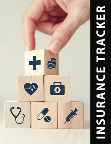 insurance tracker log book to keep record of insurance policy 1st edition 5sun creations 979-8539268244