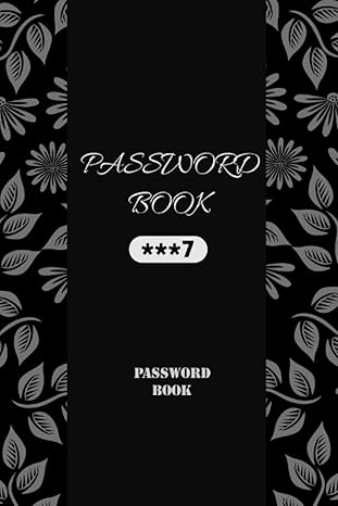 password book black theme personal internet password organizer with alphabetical tabs keeping track of