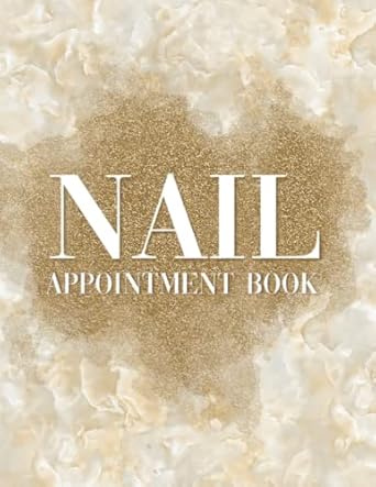 nail appointment book nail tech appointment book with 15 min time slots daily and hourly schedule notebook