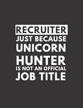 interview notebook funny candidate tracker book everyday handbook for recruiters great appreciation gift for