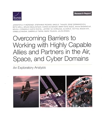 overcoming barriers to working with highly capable allies and partners in the air space and cyber domains an