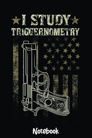 i study triggernometry funny pro guns trigonometry math gift notebook vintage graph paper notebook grid paper
