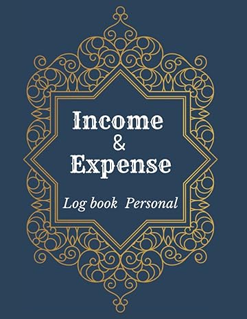 income and expense log book personal budget planner for simple money management 108 pages size 8 5 x 11