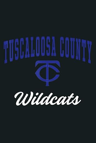 tuscaloosa county high school wildcats c3 notebook planner 6x9 inch daily planner journal to do list notebook