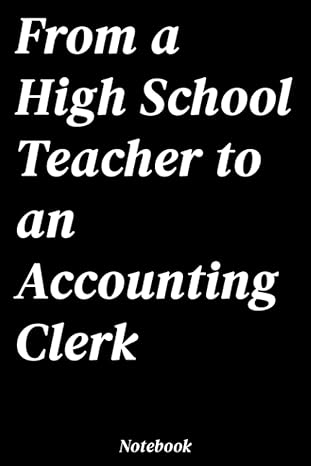 from a high school teacher to an accounting clerk notebook new year gift lined notebook / journal gift