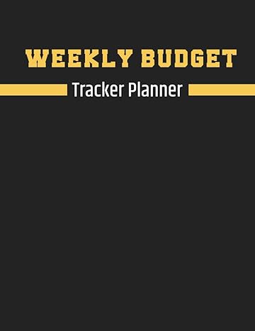 weekly budget tracker planner 2024 monthly money personal finance organizer journal 1st edition joudia