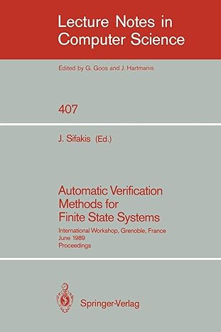 automatic verification methods for finite state systems international workshop grenoble france june 12 14