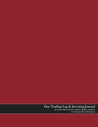 day trading log and investing journal for active traders of stocks options futures and forex day/intraday