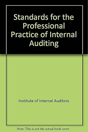 standards for the professional practice of internal auditing 1st edition institute-of-internal-auditors