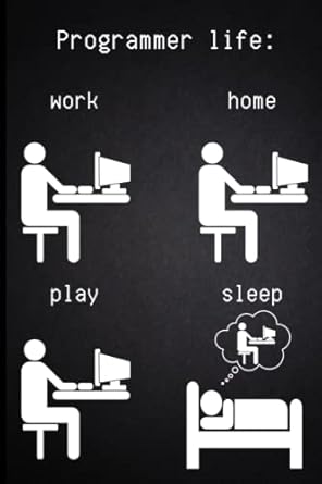 programmer life funny coding notebook half blank half lined journal for coding notes awesome gift for