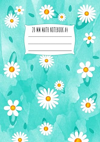 20mm math notebook a4 20 mm notebook square math exercise book a4 squared quad ruled grid paper notebook