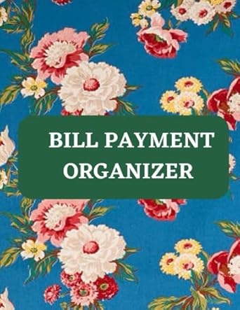 bill payment organizer expense tracker notebook finance planner and accounts book to take control of your