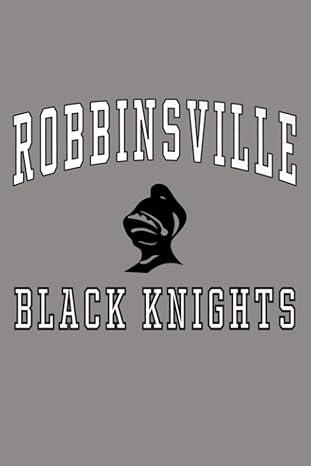 robbinsville high school black knights premium c1 notebook planner 6x9 inch daily planner journal to do list