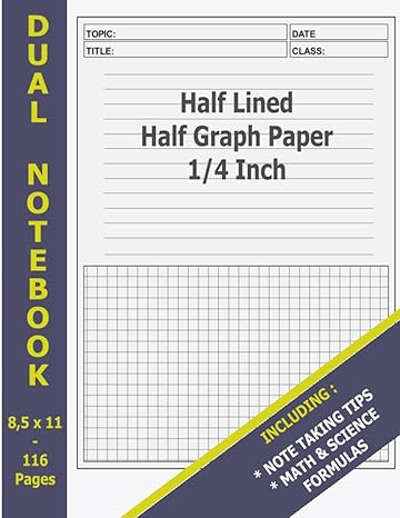 dual notebook graph and lined dual notebook half line half graph 4x4 dual notebook graph and lined paper for