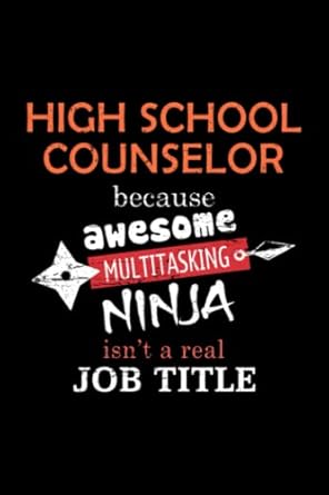 high school counselor lined notebook journal notebook / journal track lessons homebook to define goals and