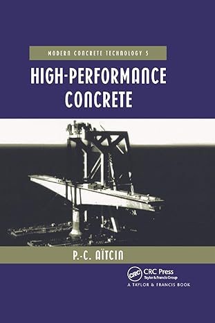 high performance concrete 1st edition pierre-claude aitcin 036786598x, 978-0367865986