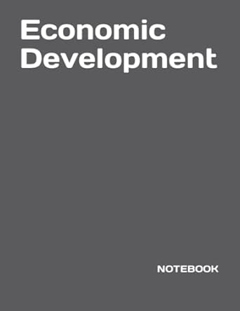 economic development notebook 200 lined college ruled pages 8 5 x 11 gift for business office professional or