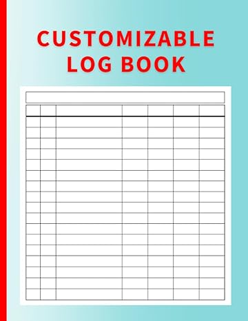 customizable log book 7 column log book to track income and expenses debit and credit inventory and equipment