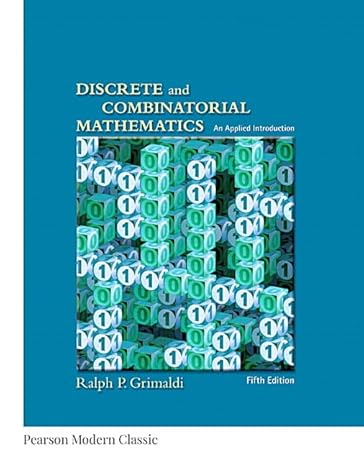 discrete and combinatorial mathematics 5th edition ralph grimaldi 0321385020, 978-0321385024