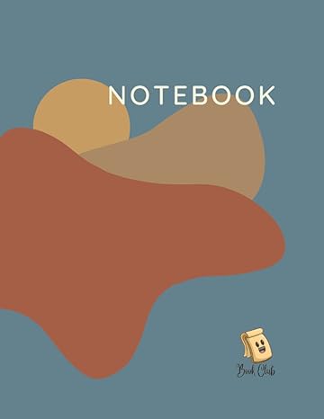 minimalist abstract shape notebook lined notebook / college ruled 120 pages large for school and education