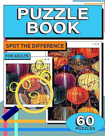 spot the difference puzzle book for adults a wholesome challenge for all ages spot the difference puzzles