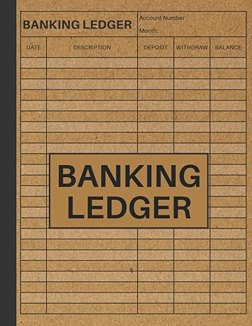 banking ledger easy to use record your daily deposit withdraw balance 1st edition biz idol publication