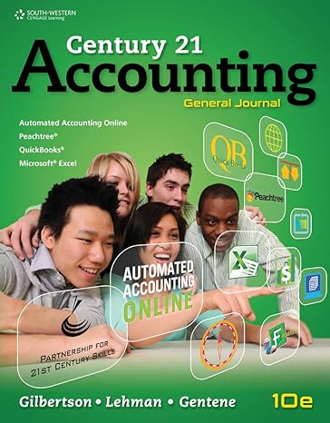 working papers chapters 1 17 for gilbertson/lehman/gentene s accounting general journal 10th 10th edition