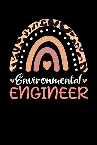 environmental engineer rainbow leopard appreciation lined notebook / journal gift 120 pages 6x9 soft cover