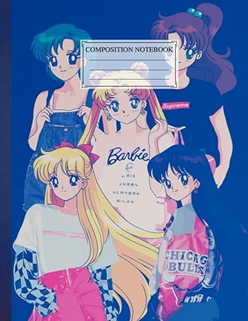 composition notebook sailor moon the moon sma 2 8 5x11 inches 110 page best gift for children girls kids