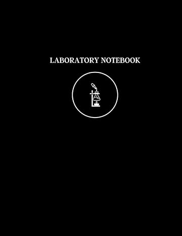 laboratory notebook bullet lab notebook for highschool college and graduate research 4 x 4 8 5 x 11 1st