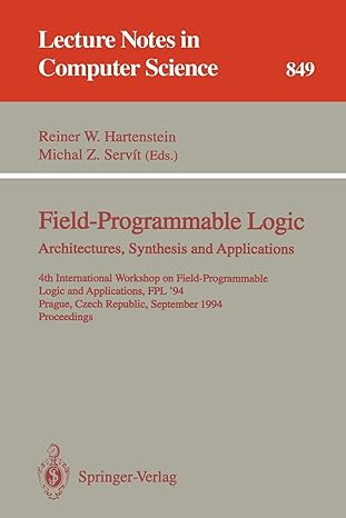 field programmable logic architectures synthesis and applications  international workshop on field