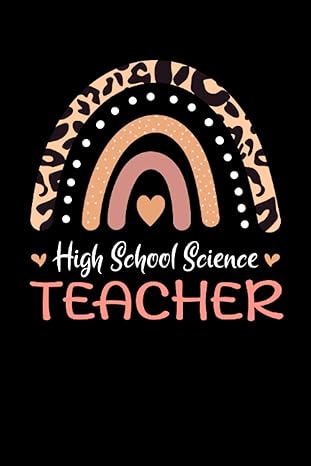 high school science teacher rainbow leopard appreciation project and product management lined notebook /