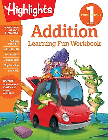 first grade addition 1st edition highlights learning 1684379261, 978-1684379262