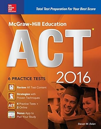 mcgraw hill education act 2016 1st edition steven dulan 0071848509, 978-0071848503